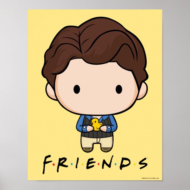 FRIENDS™ | Chandler Chibi Poster (Front)