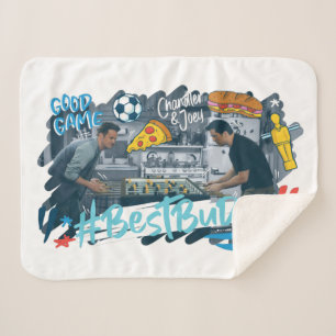 FRIENDS™   Chandler & Joey - Best Buds Sherpa Blanket