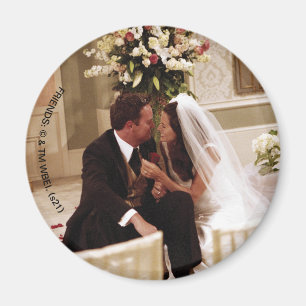 FRIENDS™   Chandler & Monica Married Magnet