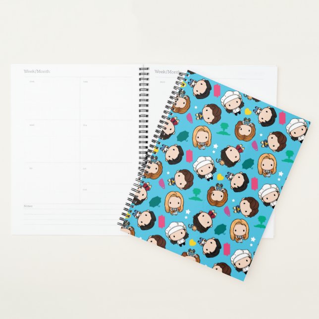 FRIENDS™ | Character Chibi Pattern Planner (Display)