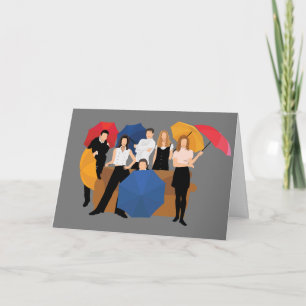 FRIENDS™ Character Silhouette Card