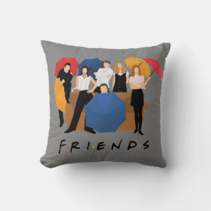 FRIENDS™ Character Silhouette Throw Pillow