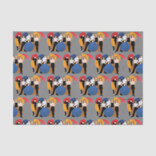 FRIENDS™ Character Silhouette Tissue Paper