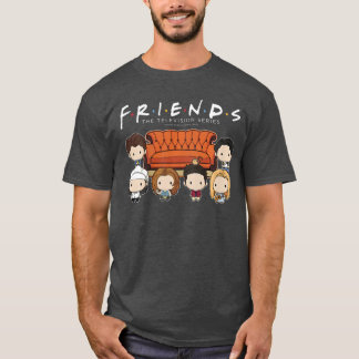 Friends Chibi Couch Crew gift T-Shirt