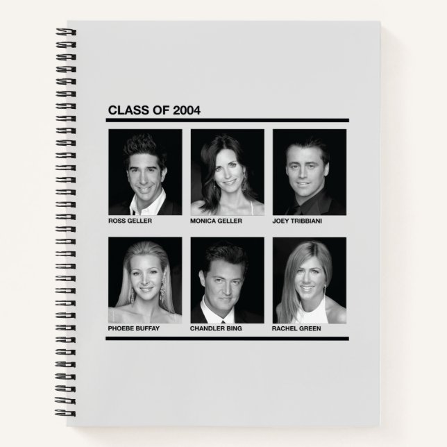 FRIENDS™ | Class of 2004 Notebook (Front)