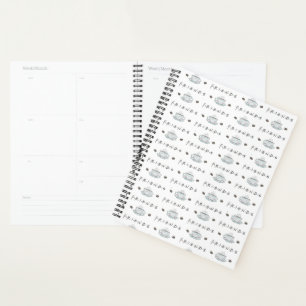 FRIENDS™   Coffee Mug Watercolor Pattern Planner