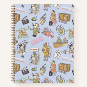 FRIENDS™ Colorful Cartoon Pattern Notebook