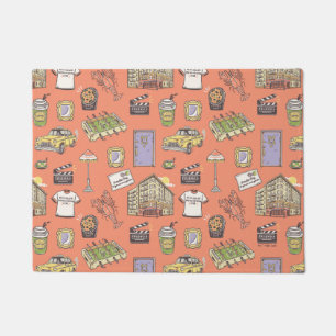 FRIENDS™ Colorful Icons Pattern Doormat