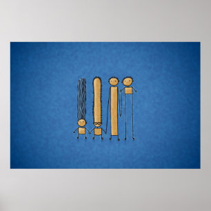 Friends (Colour 2) Poster