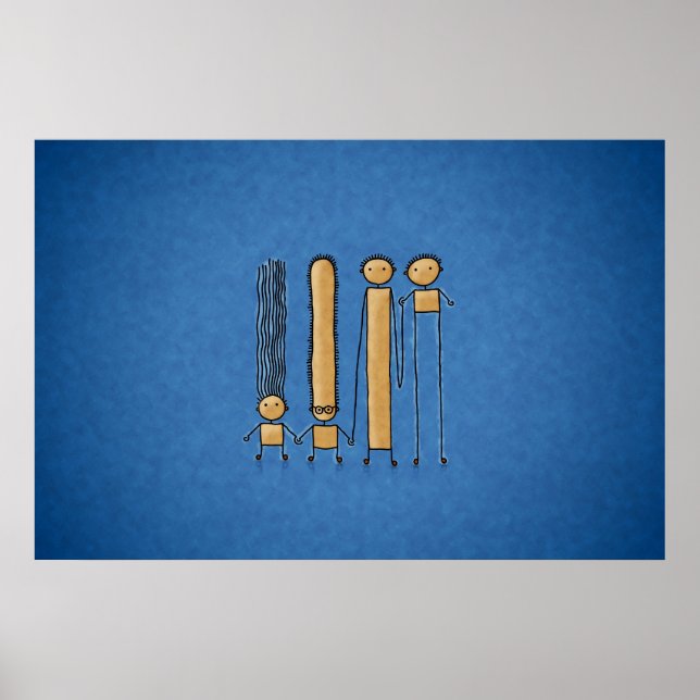 Friends (Colour 2) Poster (Front)