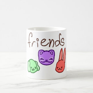Friends Colourful Animal Mug