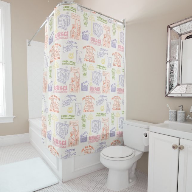 FRIENDS™ Colourful Quotes Pattern (In Situ)