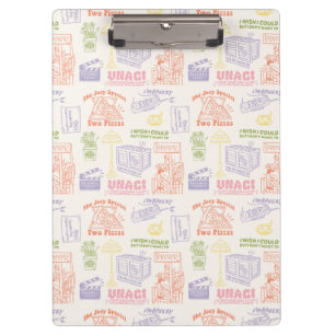 FRIENDS™ Colourful Quotes Pattern Clipboard