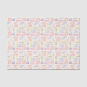 FRIENDS™ Colourful Quotes Pattern Tissue Paper