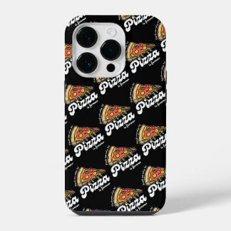 Friends Come and Go, But Pizza Is Forever Funny iPhone 14 Pro Case