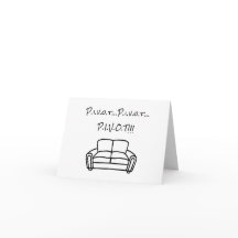 Friends Couch  - blank card