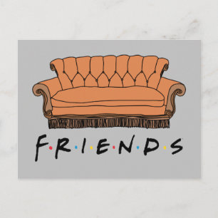 FRIENDS™ Couch Invitation Postcard