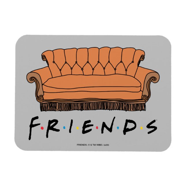 FRIENDS™ Couch Magnet (Horizontal)