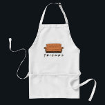 FRIENDS™ Couch Standard Apron<br><div class="desc">Celebrate the heart of FRIENDS™ with the Couch Design. Featuring an illustration of the iconic orange couch from Central Perk,  this design captures the charm and nostalgia of the beloved TV show. Perfect for fans,  it adds a cozy and memorable touch to any product.</div>