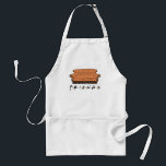 FRIENDS™ Couch Standard Apron<br><div class="desc">Celebrate the heart of FRIENDS™ with the Couch Design. Featuring an illustration of the iconic orange couch from Central Perk,  this design captures the charm and nostalgia of the beloved TV show. Perfect for fans,  it adds a cozy and memorable touch to any product.</div>