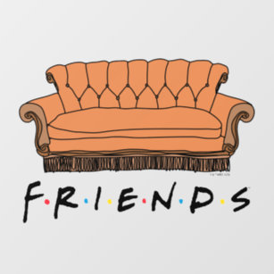 FRIENDS™ Couch Wall Decal