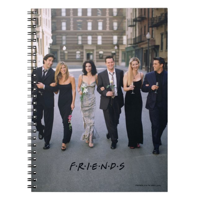 FRIENDS™ | Couples In Formal Wear Notebook (Front)