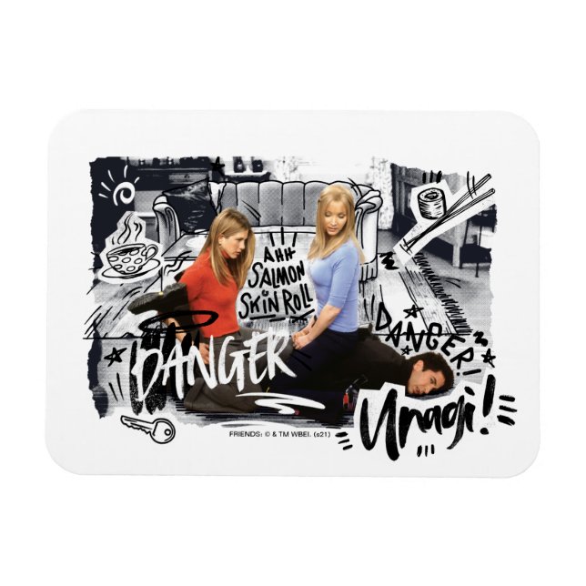 FRIENDS™ | Danger! Unagi! Magnet (Horizontal)