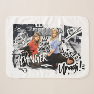 FRIENDS™ Danger! Unagi! Sherpa Blanket