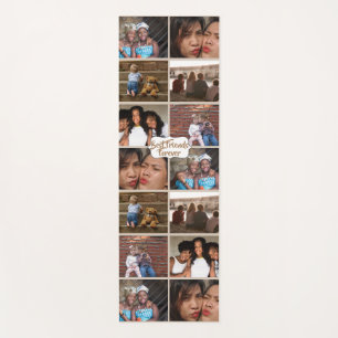 Friends DIY 6 photo on tan BFF modern Yoga Mat