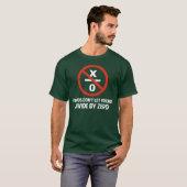 Friends Don't Divide by Zero T-Shirt (Front Full)