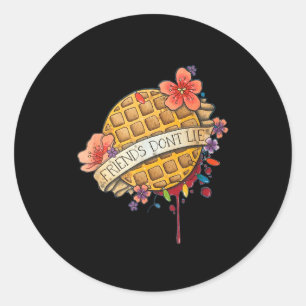 Friends Dont Lie Shirt Classic Round Sticker