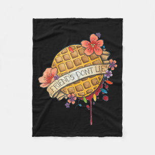 Friends Dont Lie Shirt  Fleece Blanket