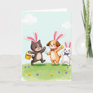 Friends Easter Adventure Card