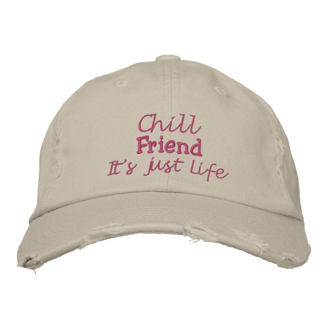 Friends  embroidered hat (Front)