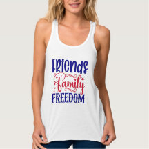 Friends Family Freedom Womens