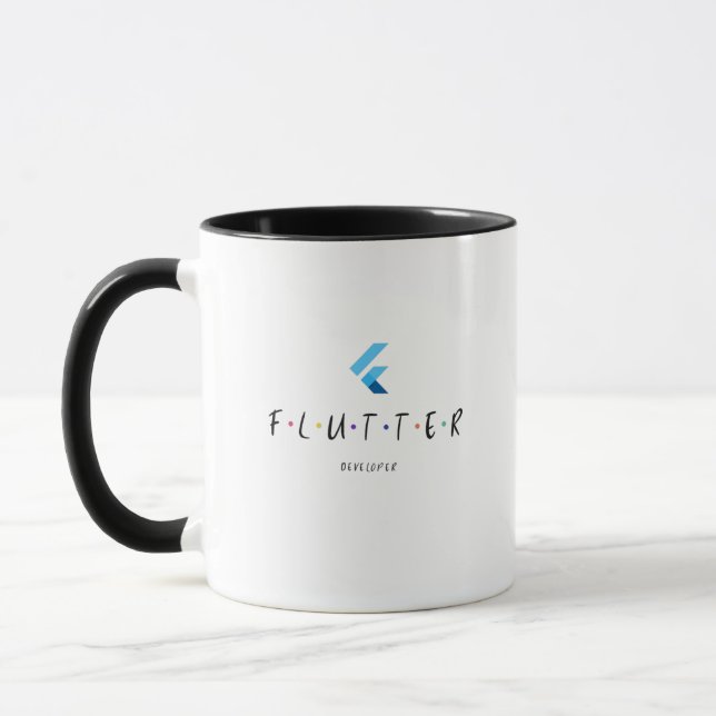 Friends Flutter Developer Mug (Left)