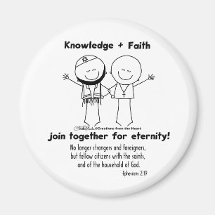 Friends for Eternity Magnet