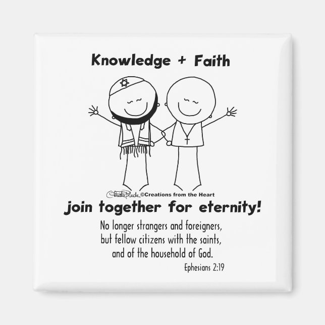 Friends for Eternity Magnet (Front)