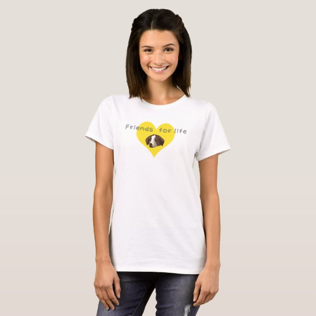 Friends for life T-Shirt (Front Full)