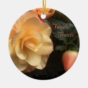 Friends Forever Ceramic Ornament