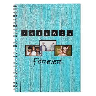 Friends Forever Friendship day Photo Collage Notebook