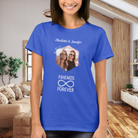 Friends forever infinity photo names blue
