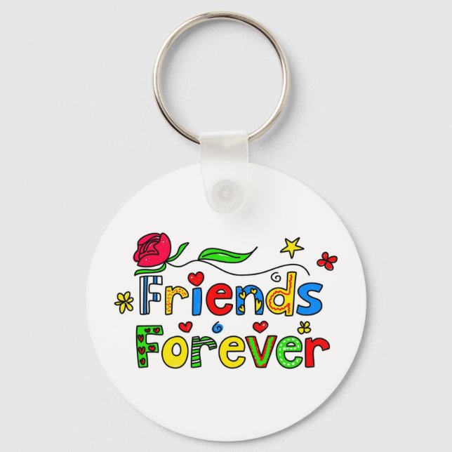 Friends Forever Keychain (Front)