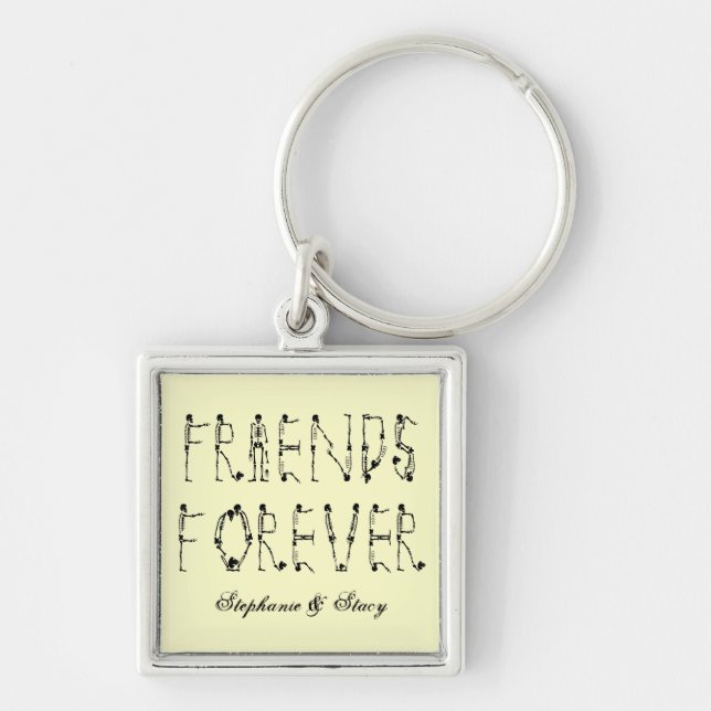 Friends Forever Keychain (Front)