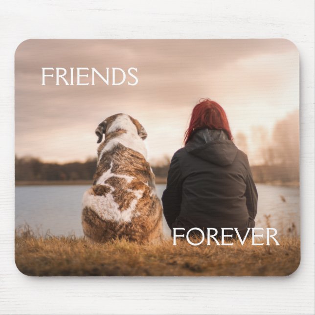 Friends Forever Mouse Pad (Front)