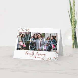 Friends Forever Photos Friends Folded Holiday Card