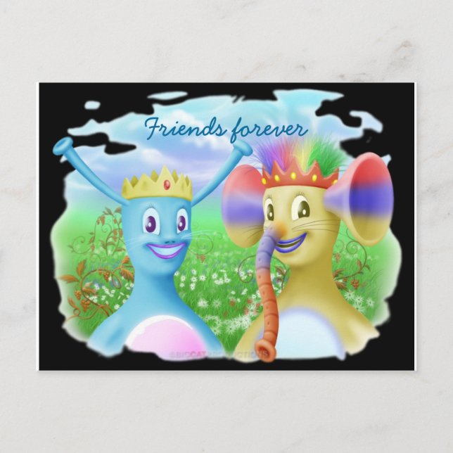 Friends Forever Postcard (Front)