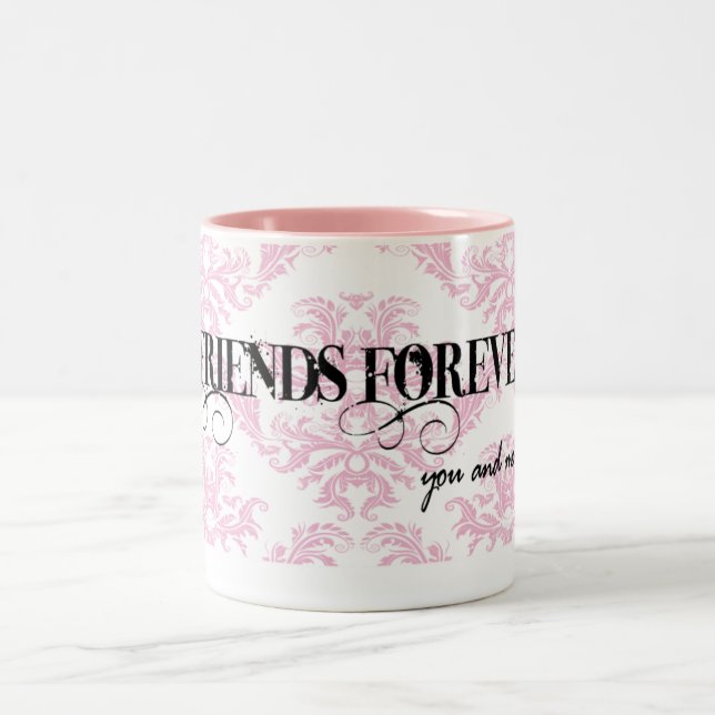 Friends Forever Two-Tone Coffee Mug (Center)