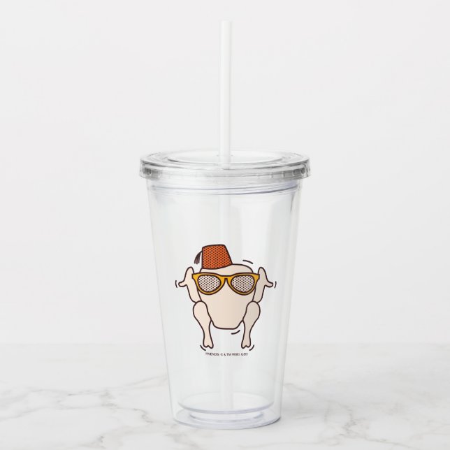 FRIENDS™ | Friendsgiving Acrylic Tumbler (Front)