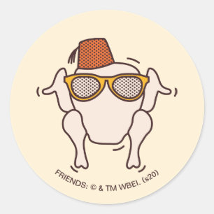FRIENDS™   Friendsgiving Classic Round Sticker